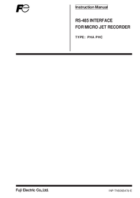 Thumbnail of document Manual - PHA Strip Chart Recorder